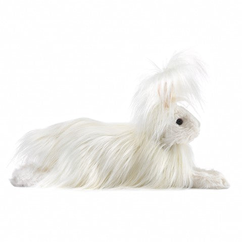 Folkmanis Angora Rabbit Hand Puppet