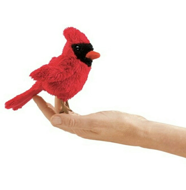 Mini Cardinal Folkmanis Puppet Puppets On the Pier