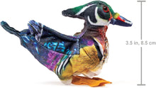 Load image into Gallery viewer, Mini Wood Duck Folkmanis Puppet
