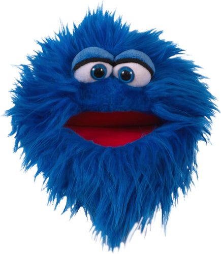 Living Puppets - Bebe The 9-Inch Blue Friendly Monster, Plush Hand Puppe