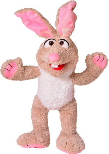 Living Puppets - Herbie The 24-Inch Big Rabbit, Plush Hand Puppet
