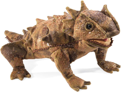 Horned Lizard Folkmanis Puppet