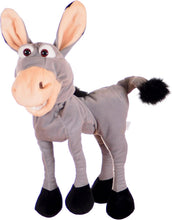 Load image into Gallery viewer, Living Puppets  Dapple 19-Inch Plush Donkey Hand Puppet