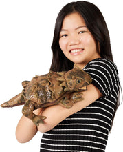 Load image into Gallery viewer, Folkmanis Horned Lizard Hand Puppet