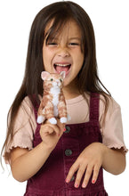 Load image into Gallery viewer, Mini Cat, Orange Tabby Folkmanis Puppet