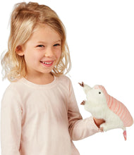 Load image into Gallery viewer, Pink Fairy Armadillo Folkmanis Puppet