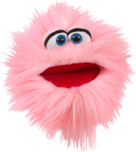 Living Puppets - Pinky The 9-Inch Pink Friendly Monster, Plush Hand Puppet