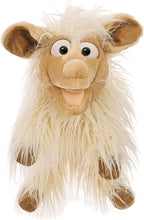 Load image into Gallery viewer, Living Puppets Purl 18-Inch Plush White Lamb Hand Puppet