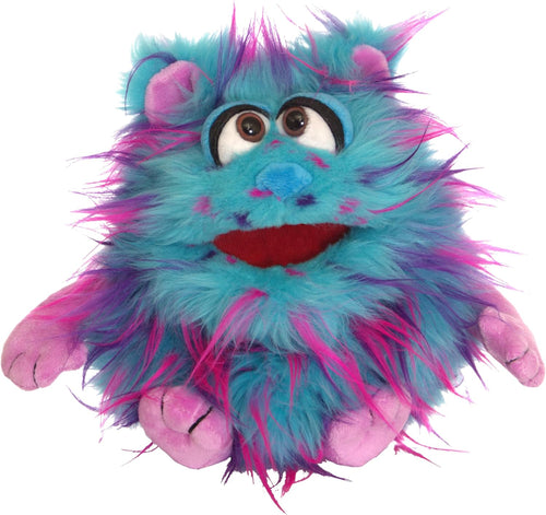 Living Puppets - Beep The 9-Inch Blue Friendly Monster, Plush Hand Puppet