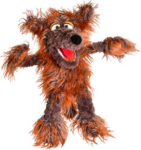 Load image into Gallery viewer, Living Puppets Harvey 20-Inch Plush Big Brown Dog Hand Puppet