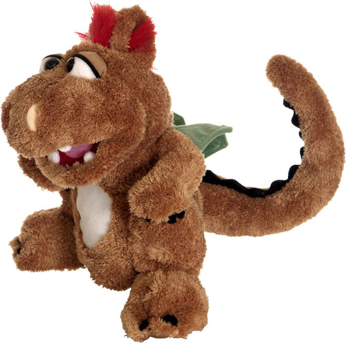 Living Puppets - Ollie The 14-Inch Soft Dragon, Plush Hand Puppe