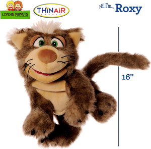 Living Puppets Roxy 16-Inch Kitty Cat Hand Puppet