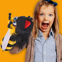 Load image into Gallery viewer, Living Puppets Biz 14 Inch Plush Bee Hand Puppet