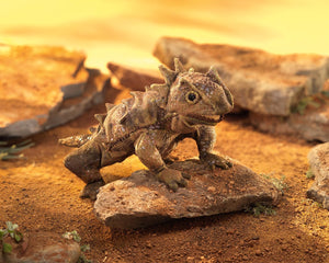 Folkmanis Horned Lizard Hand Puppet