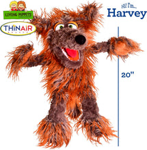 Load image into Gallery viewer, Living Puppets Harvey 20-Inch Plush Big Brown Dog Hand Puppet
