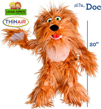 Load image into Gallery viewer, Living Puppets Doc 20-Inch Plush Big Puppy Dog Hand Puppet