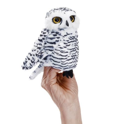 Owl, Small Snowy Owl Folkmanis Puppet