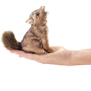 Mini Coyote Folkmanis Puppet