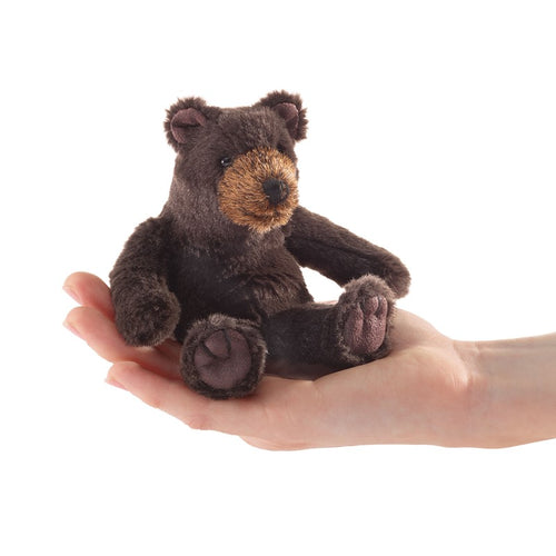 Mini Bear, Sitting Folkmanis Puppet