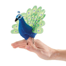 Load image into Gallery viewer, Mini Peacock Folkmanis Puppet