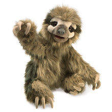 Load image into Gallery viewer, Sloth, Three-Toed Folkmanis Puppet