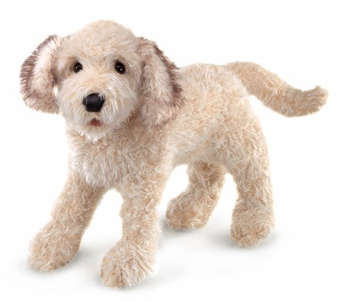 Labradoodle Folkmanis Puppet