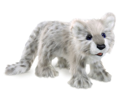 Leopard, Snow Cub Folkmanis Puppet
