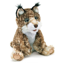 Load image into Gallery viewer, Bobcat Kitten Folkmanis Puppet
