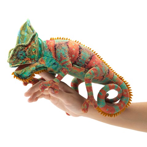 Small Chameleon Folkmanis Puppet