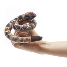 Load image into Gallery viewer, Mini Rattlesnake Folkmanis Puppet