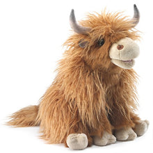 Load image into Gallery viewer, Cow, Highland Folkmanis Puppet