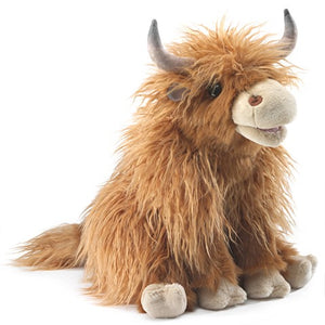 Cow, Highland Folkmanis Puppet