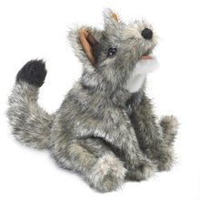 Load image into Gallery viewer, Coyote, Small Folkmanis Puppet