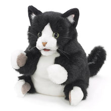 Load image into Gallery viewer, Kitten, Tuxedo Folkmanis Puppet