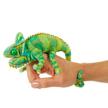 Load image into Gallery viewer, Mini Chameleon Folkmanis Puppet