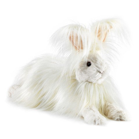 Rabbit, Angora Folkmanis Puppet