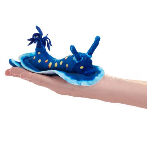 Mini Nudibranch, Blue Folkmanis Puppet