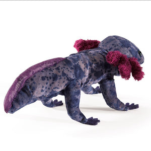 Black Axolotl Folkmanis Puppet