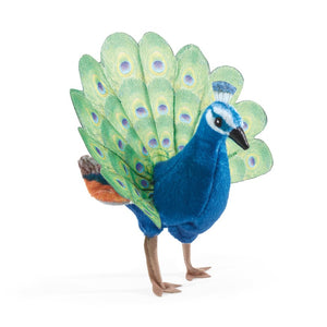 Mini Peacock Folkmanis Puppet