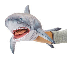 Load image into Gallery viewer, Shark, Great White Folkmanis Puppet