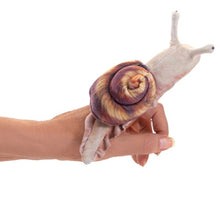 Load image into Gallery viewer, Mini Snail Folkmanis Puppet