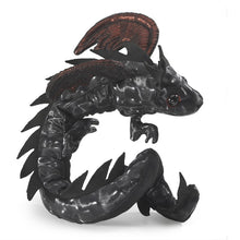 Load image into Gallery viewer, Dragon Wristlet, Midnight Folkmanis Puppet