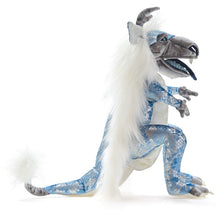 Load image into Gallery viewer, Dragon, Ice Folkmanis Puppet