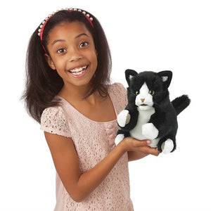 Kitten, Tuxedo Folkmanis Puppet