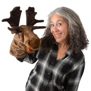 Moose Stage Folkmanis Puppet