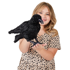 Crow Folkmanis Puppet