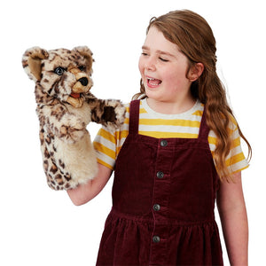 Leopard Cub Stage Folkmanis Puppet