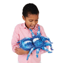 Load image into Gallery viewer, Tarantula, Blue Folkmanis Puppet