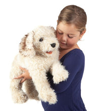 Load image into Gallery viewer, Labradoodle Folkmanis Puppet