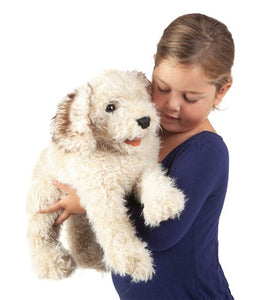 Labradoodle Folkmanis Puppet